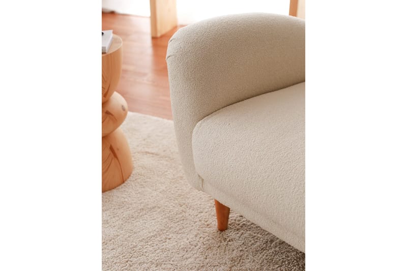 Patwa Teddy Fåtölj White - Vit - Möbler - Vardagsrum - Fåtöljer