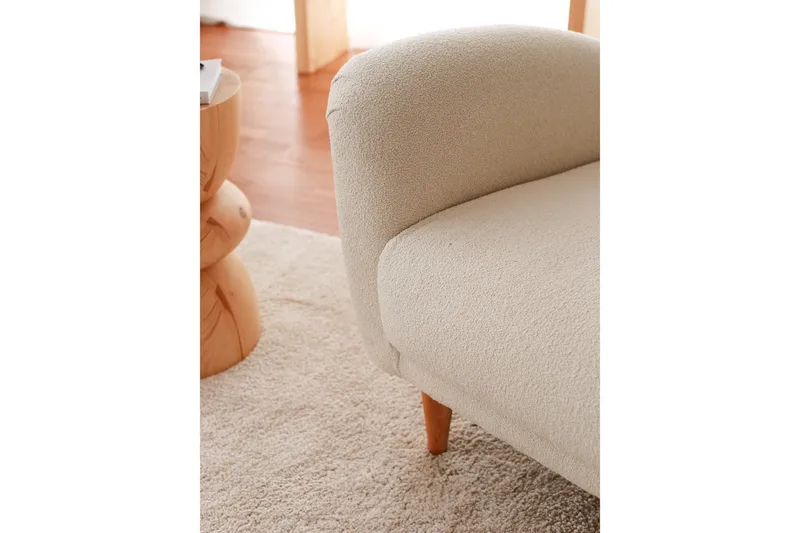 Patwa Teddy Fåtölj White - Vit - Möbler - Vardagsrum - Fåtöljer