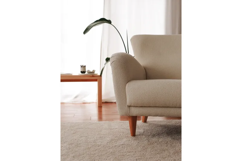 Patwa Teddy Fåtölj White - Vit - Möbler - Vardagsrum - Fåtöljer