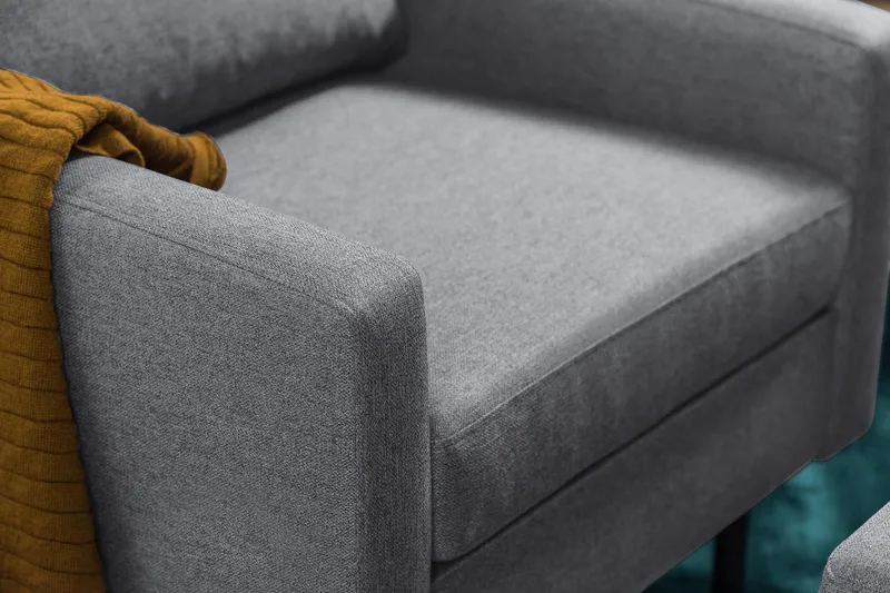 Peppe Fåtölj - Ljusgrå - Möbler - Vardagsrum - Fåtöljer