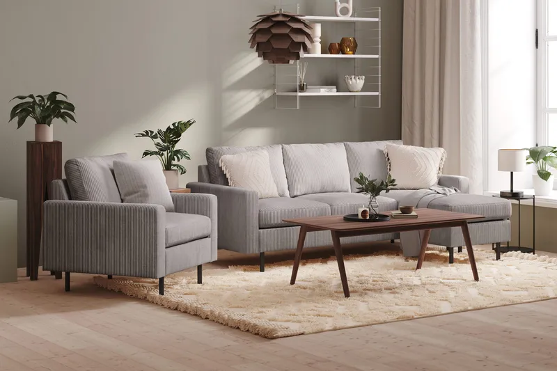 Peppe Fåtölj - Mörkgrå - Möbler - Vardagsrum - Fåtöljer