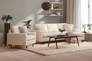 Peppe Manchester Fåtölj 76 cm Bred - Beige - Möbler - Vardagsrum - Fåtöljer - Clubfåtöljer