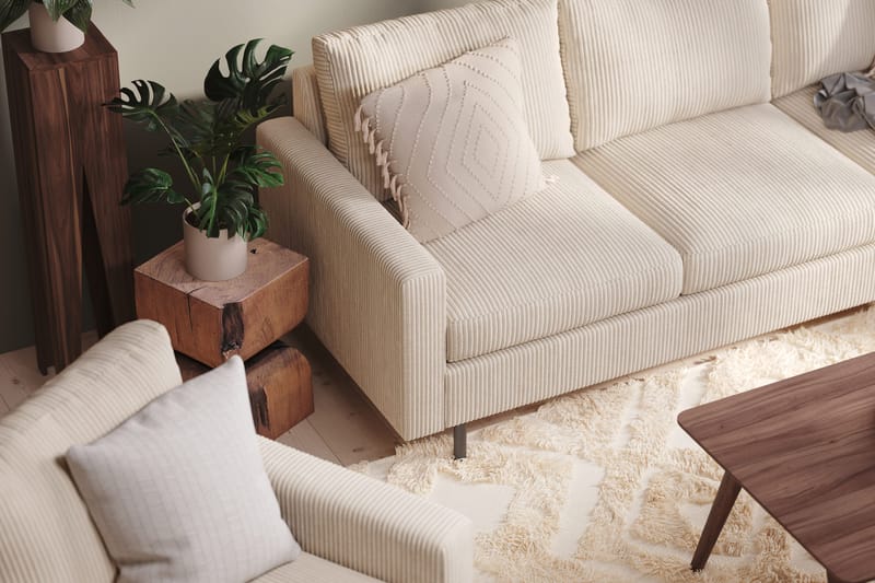 Peppe Manchester Fåtölj 76 cm Bred - Beige - Möbler - Vardagsrum - Fåtöljer