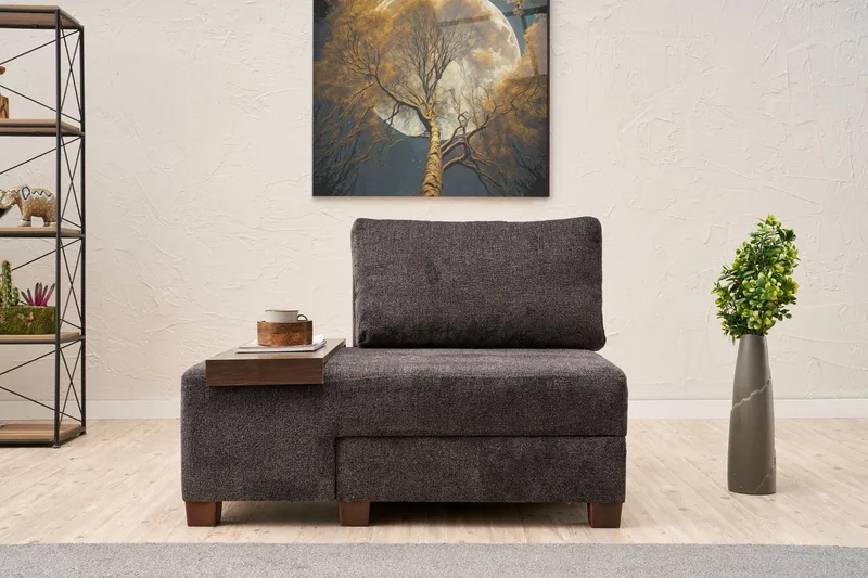 Perenna Bäddfåtölj - Antracit - Möbler - Vardagsrum - Fåtöljer - Bäddfåtöljer