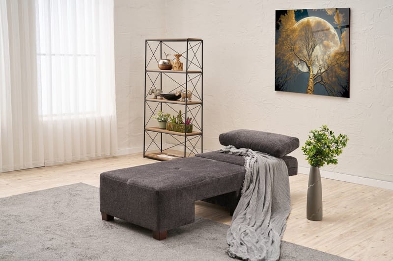 Perenna Bäddfåtölj - Antracit - Möbler - Vardagsrum - Fåtöljer - Bäddfåtöljer