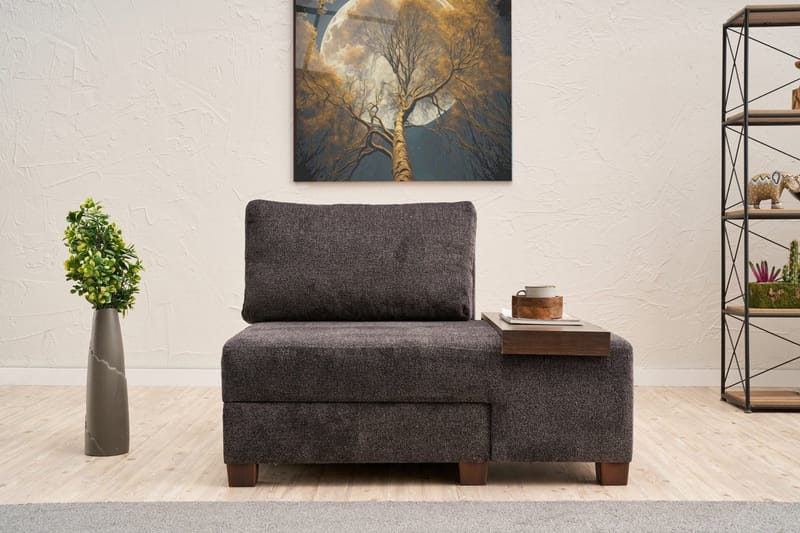 Perenna Bäddfåtölj - Antracit - Möbler - Vardagsrum - Fåtöljer - Bäddfåtöljer