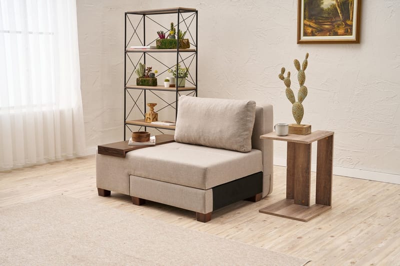 Perenna Bäddfåtölj - Creme - Möbler - Vardagsrum - Fåtöljer - Bäddfåtöljer