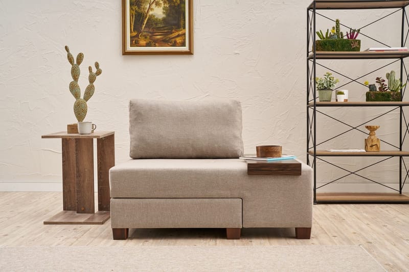 Perenna Bäddf åtölj - Creme - Möbler - Vardagsrum - Fåtöljer - Bäddfåtöljer