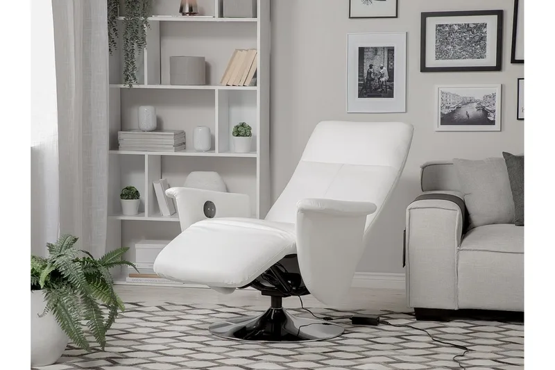 Prime Fåtölj - Vit - Möbler - Vardagsrum - Fåtöljer