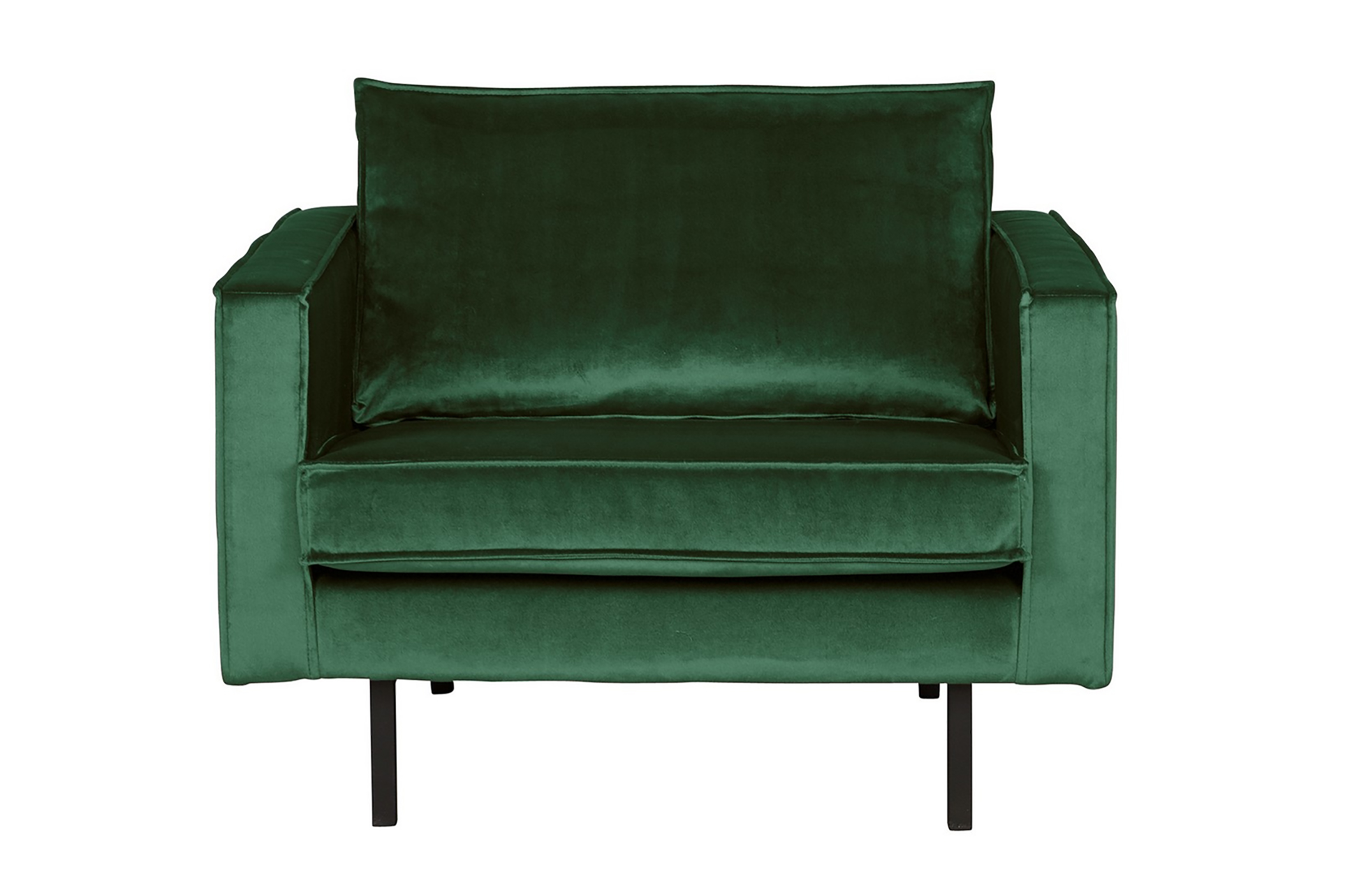 rafaele sammetsfåtölj grön -