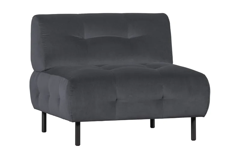 Ranta Loungefåtölj, Mörkgrå