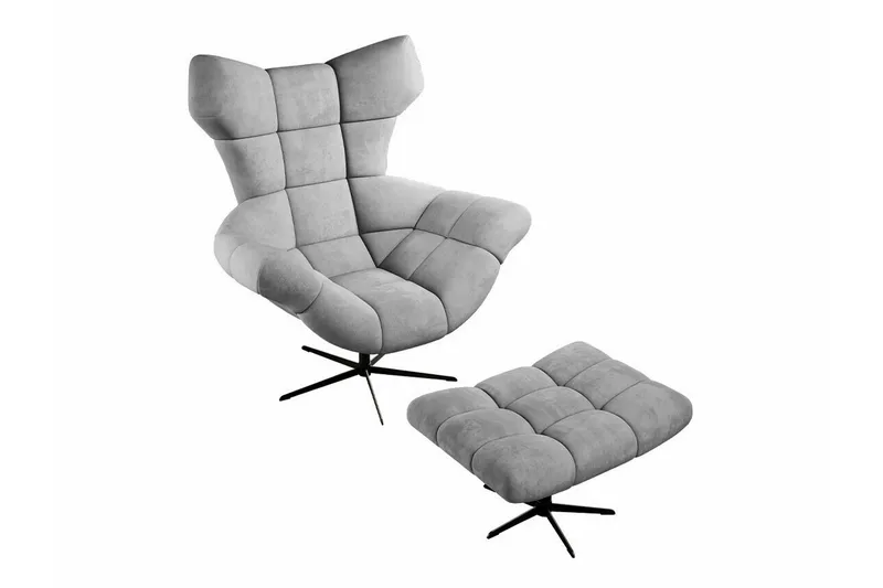 Rathkeale Fåtölj Light grey/Dark grey