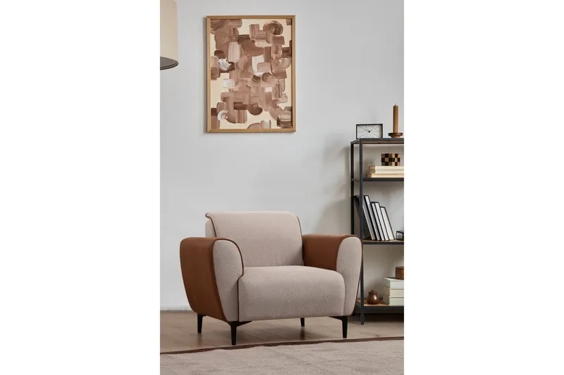 Rebelo Fåtölj - Beige - Möbler - Vardagsrum - Fåtöljer