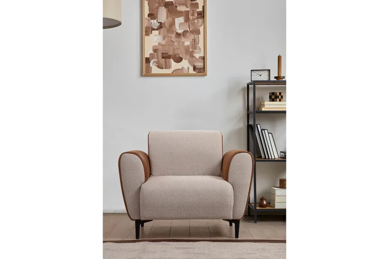 Rebelo Fåtölj - Beige - Möbler - Vardagsrum - Fåtöljer