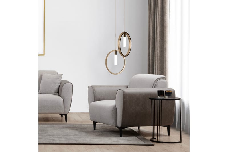 Rebelo Fåtölj - Grå - Möbler - Vardagsrum - Fåtöljer