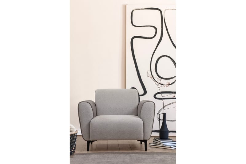 Rebelo Fåtölj - Grå - Möbler - Vardagsrum - Fåtöljer