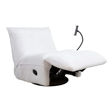 Recliner vilstol Selor med manuell mekanism - creme - Möbler - Vardagsrum - Fåtöljer - Biofåtöljer & reclinerfåtöljer