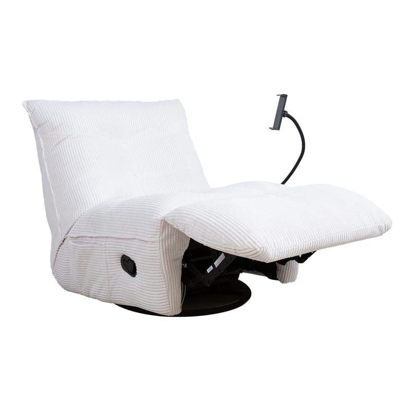 Recliner vilstol Selor med manuell mekanism - creme - Möbler - Vardagsrum - Fåtöljer - Biofåtöljer & reclinerfåtöljer