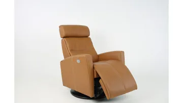 Reclinerfåtölj Bulgarsk - Cognac - Möbler - Vardagsrum - Fåtöljer - Skinnfåtölj