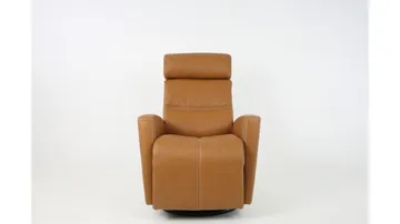 Reclinerfåtölj Bulgarsk - Cognac - Möbler - Vardagsrum - Fåtöljer - Skinnfåtölj
