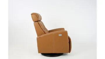 Reclinerfåtölj Bulgarsk - Cognac - Möbler - Vardagsrum - Fåtöljer - Skinnfåtölj