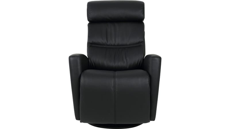 Reclinerfåtölj Bulgarsk - Svart - Möbler - Vardagsrum - Fåtöljer - Skinnfåtölj
