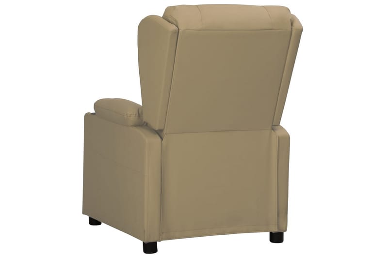 Reclinerfåtölj cappuccino konstläder - Brun - Möbler - Vardagsrum - Fåtöljer - Biofåtöljer & reclinerfåtöljer