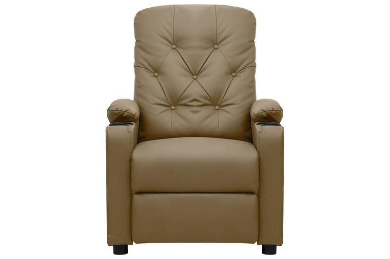 Reclinerfåtölj cappuccino konstläder - Cappuccino - Möbler - Vardagsrum - Fåtöljer - Biofåtöljer & reclinerfåtöljer