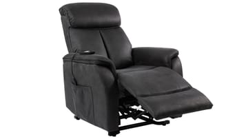 Reclinerfåtölj Eirvik med Elektrisk Lift - lacey grey - Möbler - Vardagsrum - Fåtöljer - Seniorfåtölj