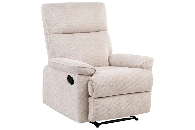 Reclinerfåtölj Everton - Beige - Möbler - Vardagsrum - Fåtöljer - Biofåtöljer & reclinerfåtöljer