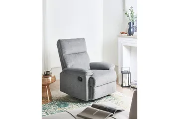 Reclinerfåtölj Everton - Grå - Möbler - Vardagsrum - Fåtöljer - Biofåtöljer & reclinerfåtöljer