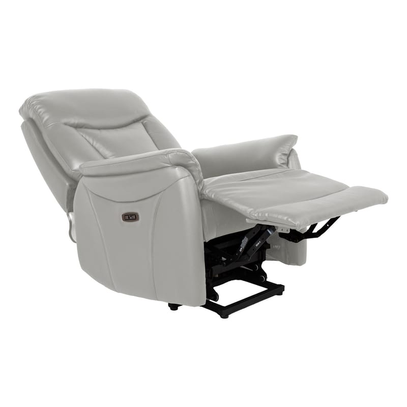 Reclinerfåtölj Gårdal med elektrisk lyftmekanism läder - Beige - Möbler - Vardagsrum - Fåtöljer - Seniorfåtölj