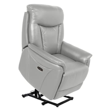 Reclinerfåtölj Gårdal med elektrisk lyftmekanism läder - Beige - Möbler - Vardagsrum - Fåtöljer - Seniorfåtölj