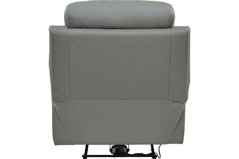 Reclinerfåtölj Loft24 Fåtölj Lannilis Ljusgrå, PU/trä/metall, Elektrisk vilstol Ljusgrå - Möbler - Vardagsrum - Fåtöljer - Biofåtöljer & reclinerfåtöljer