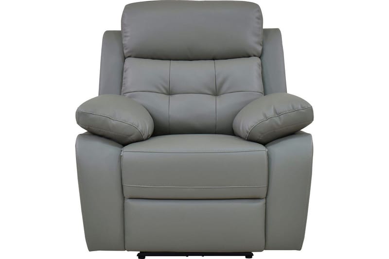 Reclinerfåtölj Loft24 Fåtölj Lannilis Ljusgrå, PU/trä/metall, Elektrisk vilstol Ljusgrå - Möbler - Vardagsrum - Fåtöljer - Biofåtöljer & reclinerfåtöljer