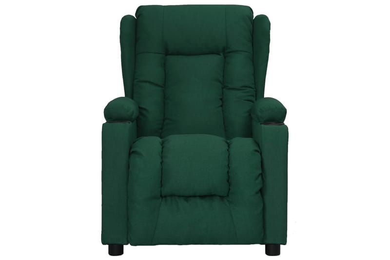 Reclinerfåtölj med uppresningshjälp mörkgrön tyg - Grön - Möbler - Vardagsrum - Fåtöljer - Biofåtöljer & reclinerfåtöljer