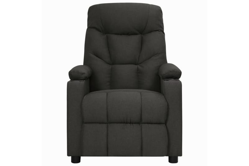 Reclinerfåtölj med uppresningshjälp svart tyg - Svart - Möbler - Vardagsrum - Fåtöljer - Biofåtöljer & reclinerfåtöljer