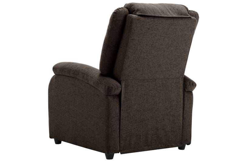Reclinerfåtölj mörkbrun tyg - Mörkbrun - Möbler - Vardagsrum - Fåtöljer - Biofåtöljer & reclinerfåtöljer