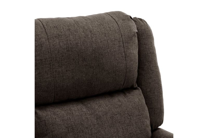 Reclinerfåtölj mörkbrun tyg - Mörkbrun - Möbler - Vardagsrum - Fåtöljer - Biofåtöljer & reclinerfåtöljer