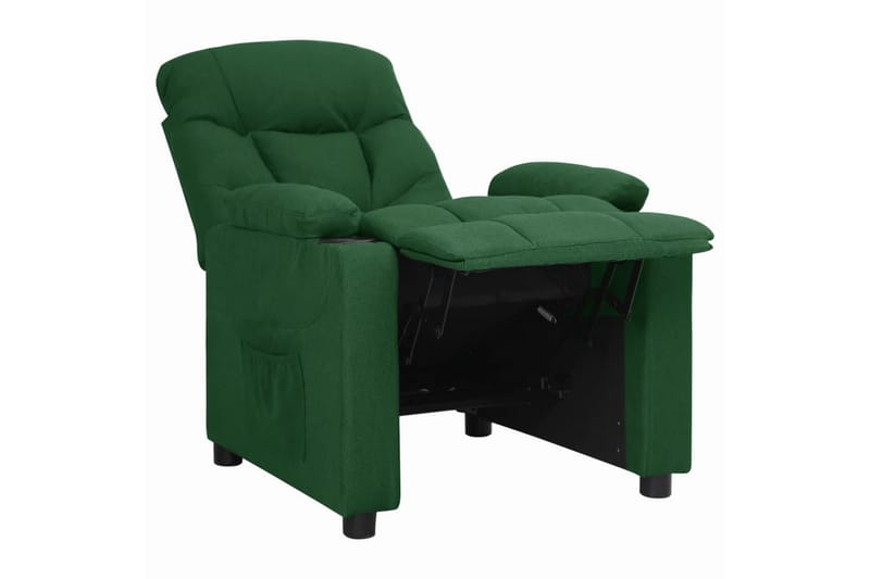 Reclinerfåtölj mörkgrön tyg - Mörkgrön - Möbler - Vardagsrum - Fåtöljer - Biofåtöljer & reclinerfåtöljer