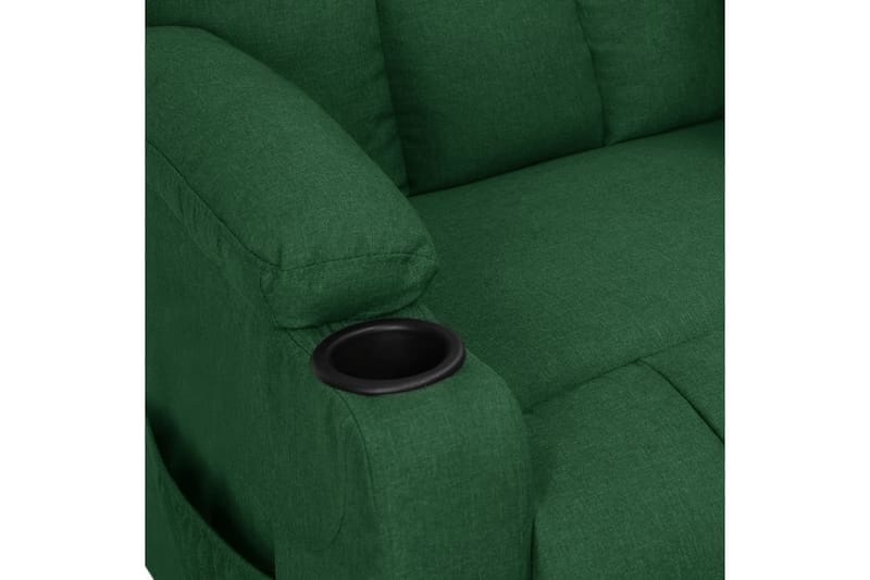 Reclinerfåtölj mörkgrön tyg - Mörkgrön - Möbler - Vardagsrum - Fåtöljer - Biofåtöljer & reclinerfåtöljer