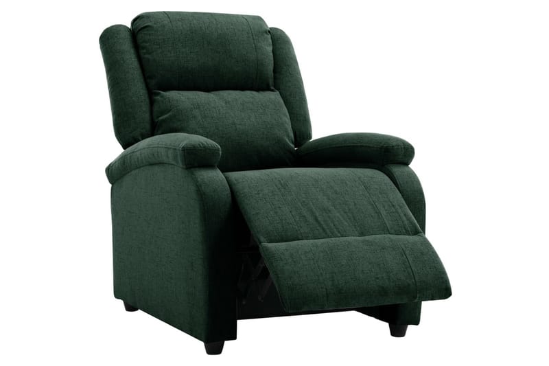 Reclinerfåtölj mörkgrön tyg - Mörkgrön - Möbler - Vardagsrum - Fåtöljer - Biofåtöljer & reclinerfåtöljer