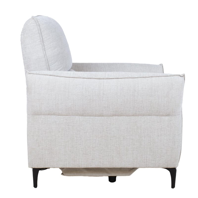 Reclinerfåtölj Näsdal med elektrisk mekanism - ljusbeige - Möbler - Vardagsrum - Fåtöljer - Biofåtöljer & reclinerfåtöljer