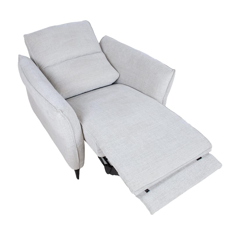 Reclinerfåtölj Näsdal med elektrisk mekanism - ljusbeige - Möbler - Vardagsrum - Fåtöljer - Biofåtöljer & reclinerfåtöljer