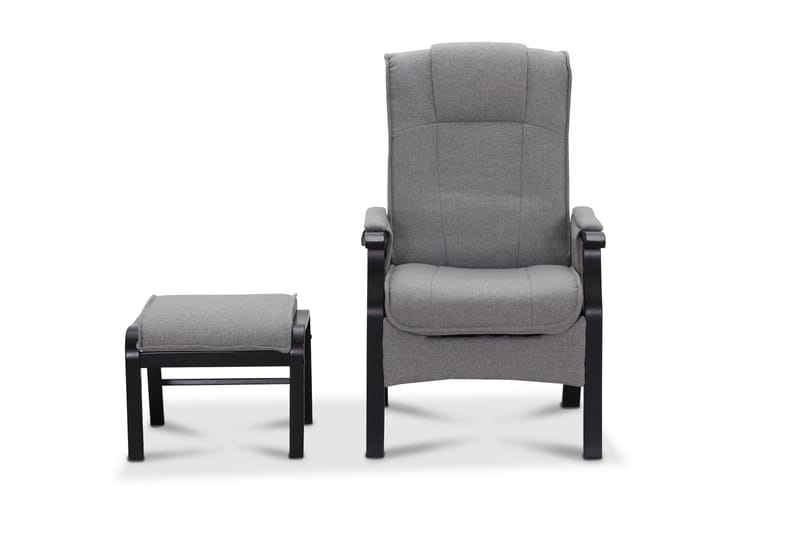 Reclinerfåtölj NO_BRAND Saika Reclinerfåtölj Elektrisk Ljusgrå - Möbler - Vardagsrum - Fåtöljer - Biofåtöljer & reclinerfåtöljer