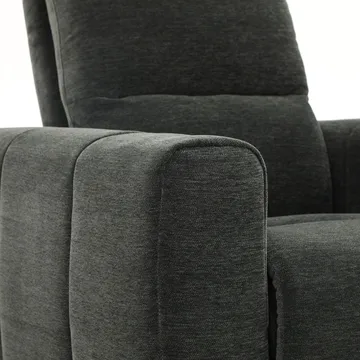 Reclinerfåtölj Ödmark med elektrisk mekanism - grå - Möbler - Vardagsrum - Fåtöljer - Biofåtöljer & reclinerfåtöljer