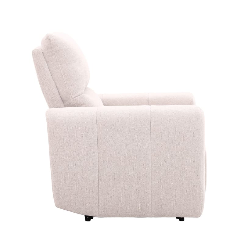 Reclinerfåtölj Ödmark med elektrisk mekanism - ljusbeige - Möbler - Vardagsrum - Fåtöljer - Biofåtöljer & reclinerfåtöljer