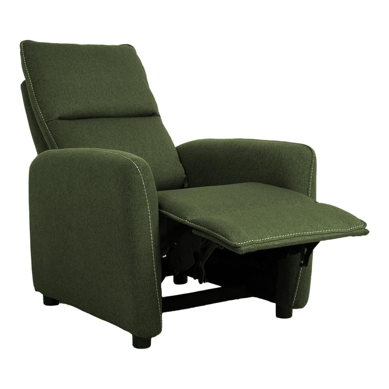 Reclinerfåtölj Örsvik med push back-mekanism - grön - Möbler - Vardagsrum - Fåtöljer - Biofåtöljer & reclinerfåtöljer