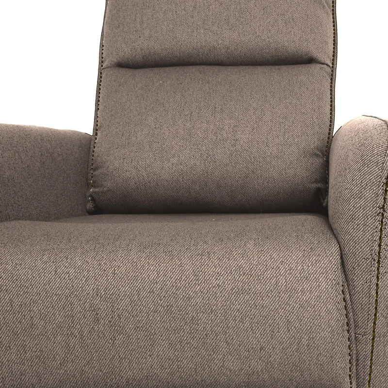 Reclinerfåtölj Örsvik med push back-mekanism - Beige - Möbler - Vardagsrum - Fåtöljer - Biofåtöljer & reclinerfåtöljer