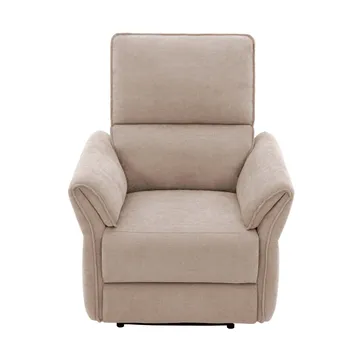 Reclinerfåtölj Ravdal med elektrisk mekanism - ljusbrun - Möbler - Vardagsrum - Fåtöljer - Biofåtöljer & reclinerfåtöljer